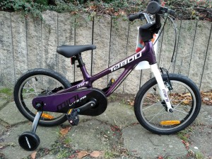 Rower TABOU 16" MINI LITE MG purple/white