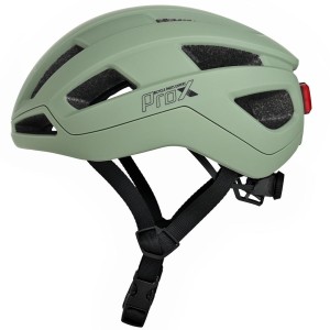 Kask PROX MAGNETO LED zielony M/L 55-58cm