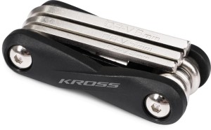 Klucz scyzoryk KROSS SMART 6 funkcji czarny