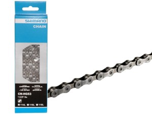 Łańcuch 9rz SHIMANO 114 ogniw CN-HG53+pin