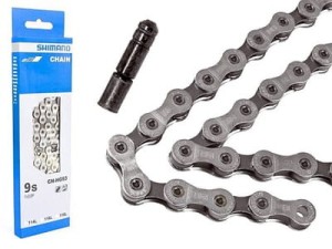 Łańcuch 9rz SHIMANO 114 ogniw CN-HG93+pin