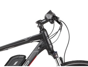 Rower KROSS EVADO HYBRID 1.0 XL czarno/czerwony