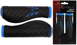 Chwyty kier.VELO PROX VLG-1133AD2 130mm niebi/czar