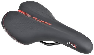 Siodło VELO PROX VL-3517 FLUFFY czerwone