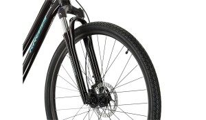 Rower KROSS EVADO 5.0 DM czarno/turkusowy połysk