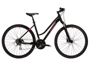 Rower KROSS EVADO 4.0 DL czarno/malinowy