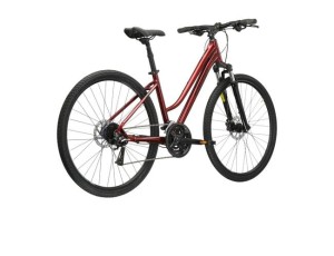 Rower KROSS EVADO 4.0 DM rubinowo/czarny połysk