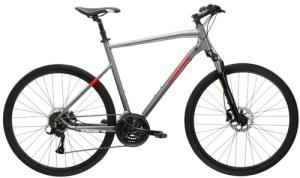 Rower KROSS EVADO 4.0 XL grafit/czarwony połysk