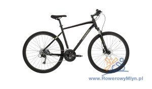 Rower KROSS EVADO 5.0 XL czarno/zielony połysk