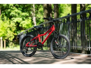 Rower KROSS LEVEL MINI 2.0 czerwono/biały połysk