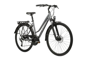 Rower KROSS TRANS 4.0 DM grafit/biały połysk